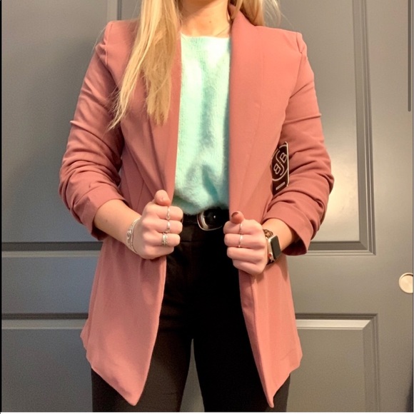 Boom Boom Jeans Jackets & Blazers - BoomBoom Jeans Mauve Blazer